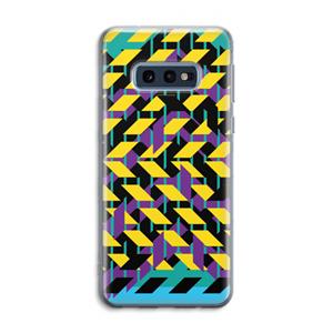 CaseCompany Skew Bee 3: Samsung Galaxy S10e Transparant Hoesje