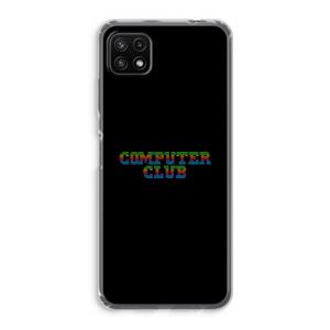 CaseCompany Retro: Samsung Galaxy A22 5G Transparant Hoesje