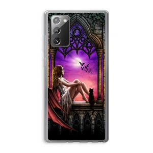 CaseCompany Kinderen van de nacht: Samsung Galaxy Note 20 / Note 20 5G Transparant Hoesje