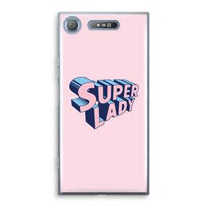 CaseCompany Superlady: Sony Xperia XZ1 Transparant Hoesje