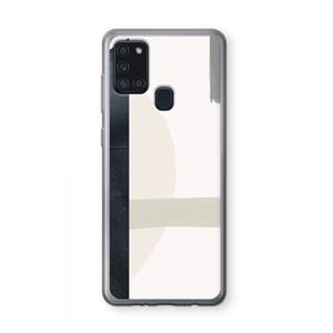CaseCompany Baca: Samsung Galaxy A21s Transparant Hoesje