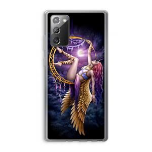 CaseCompany Aerial Angel: Samsung Galaxy Note 20 / Note 20 5G Transparant Hoesje