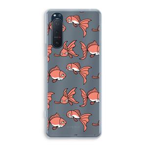 CaseCompany Blub: Sony Xperia 5 II Transparant Hoesje
