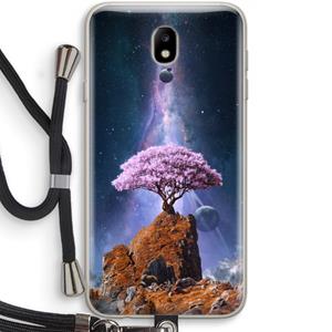 CaseCompany Ambition: Samsung Galaxy J7 (2017) Transparant Hoesje met koord