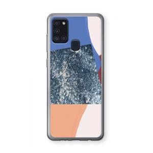 CaseCompany Billy: Samsung Galaxy A21s Transparant Hoesje