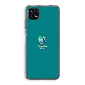 CaseCompany Win98: Samsung Galaxy A22 5G Transparant Hoesje
