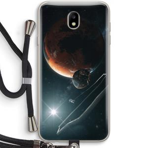 CaseCompany Mars Renaissance: Samsung Galaxy J7 (2017) Transparant Hoesje met koord