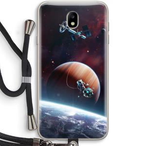 CaseCompany Examiner: Samsung Galaxy J7 (2017) Transparant Hoesje met koord