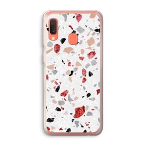 CaseCompany Terrazzo N°12: Samsung Galaxy A20e Transparant Hoesje