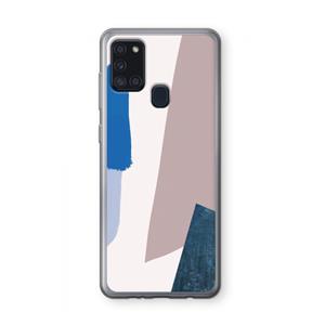 CaseCompany Lapis: Samsung Galaxy A21s Transparant Hoesje