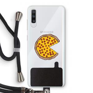 CaseCompany You Complete Me #2: Samsung Galaxy A70 Transparant Hoesje met koord