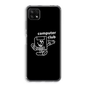 CaseCompany Floppyhead: Samsung Galaxy A22 5G Transparant Hoesje