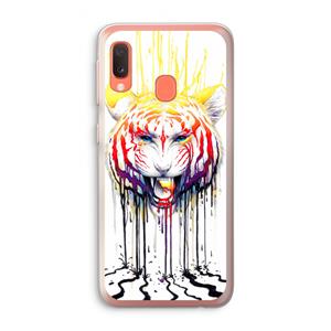 CaseCompany Fading: Samsung Galaxy A20e Transparant Hoesje