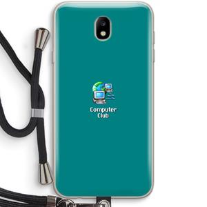 CaseCompany Win98: Samsung Galaxy J7 (2017) Transparant Hoesje met koord