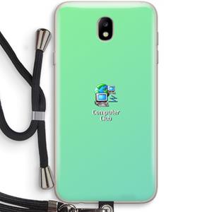 CaseCompany Win98: Samsung Galaxy J7 (2017) Transparant Hoesje met koord