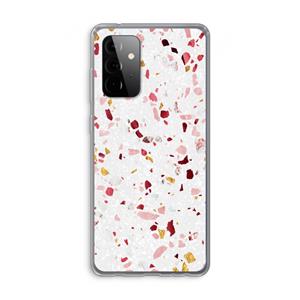 CaseCompany Terrazzo N°9: Samsung Galaxy A72 Transparant Hoesje