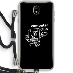 CaseCompany Floppyhead: Samsung Galaxy J7 (2017) Transparant Hoesje met koord