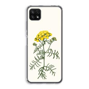 CaseCompany Tansy: Samsung Galaxy A22 5G Transparant Hoesje