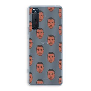 CaseCompany Kanye Call Me℃: Sony Xperia 5 II Transparant Hoesje