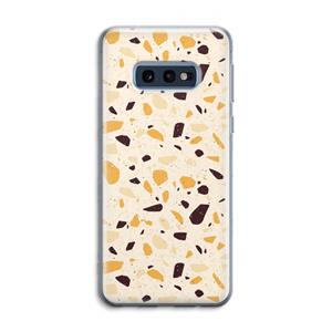 CaseCompany Terrazzo N°13: Samsung Galaxy S10e Transparant Hoesje