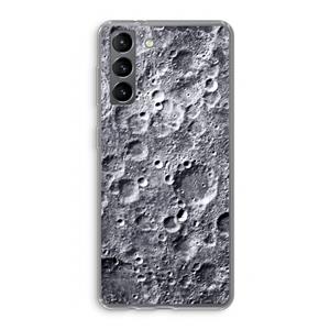 CaseCompany Maanlandschap: Samsung Galaxy S21 Transparant Hoesje