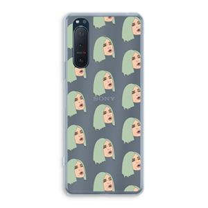 CaseCompany King Kylie: Sony Xperia 5 II Transparant Hoesje