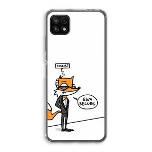 CaseCompany GSM secure: Samsung Galaxy A22 5G Transparant Hoesje