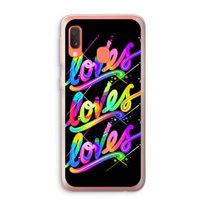 CaseCompany Loves: Samsung Galaxy A20e Transparant Hoesje