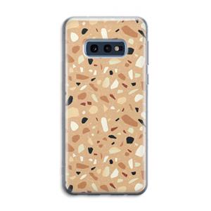 CaseCompany Terrazzo N°17: Samsung Galaxy S10e Transparant Hoesje