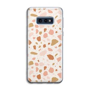 CaseCompany Terrazzo N°18: Samsung Galaxy S10e Transparant Hoesje