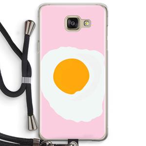 CaseCompany Sunny side up: Samsung Galaxy A5 (2016) Transparant Hoesje met koord