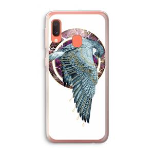 CaseCompany Golden Falcon: Samsung Galaxy A20e Transparant Hoesje