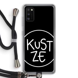 CaseCompany KUST ZE: Samsung Galaxy A41 Transparant Hoesje met koord