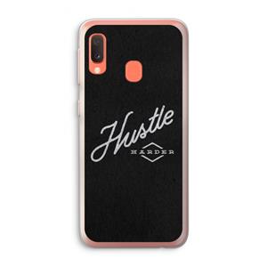 CaseCompany Hustle: Samsung Galaxy A20e Transparant Hoesje
