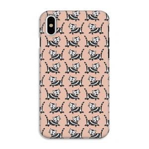 CaseCompany Zwarte poes: iPhone X Tough Case