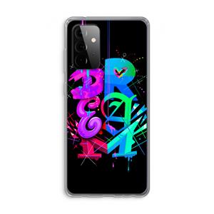 CaseCompany Dream: Samsung Galaxy A72 Transparant Hoesje