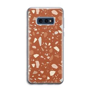 CaseCompany Terrazzo N°22: Samsung Galaxy S10e Transparant Hoesje