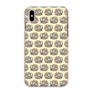 CaseCompany Slapende poes: iPhone X Tough Case