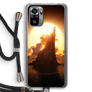 CaseCompany Children of the Sun: Xiaomi Redmi Note 10S Transparant Hoesje met koord