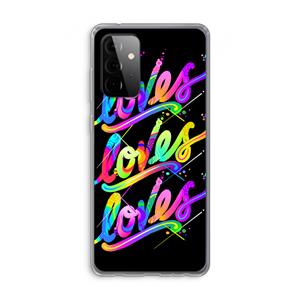 CaseCompany Loves: Samsung Galaxy A72 Transparant Hoesje