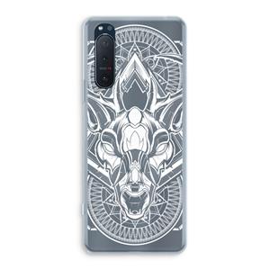 CaseCompany Oh Deer: Sony Xperia 5 II Transparant Hoesje