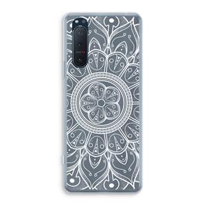 CaseCompany Roses Are Red: Sony Xperia 5 II Transparant Hoesje