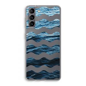 CaseCompany Oceaan: Samsung Galaxy S21 Transparant Hoesje