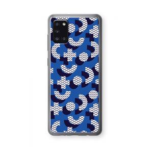 CaseCompany 8-bit N°5: Samsung Galaxy A31 Transparant Hoesje