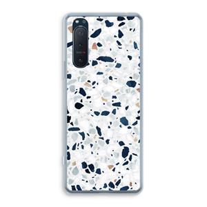 CaseCompany Terrazzo N°1: Sony Xperia 5 II Transparant Hoesje