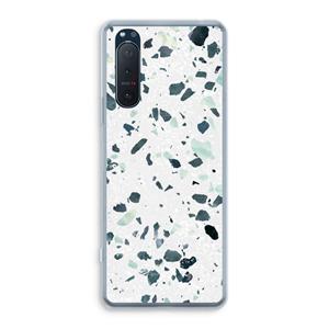 CaseCompany Terrazzo N°2: Sony Xperia 5 II Transparant Hoesje