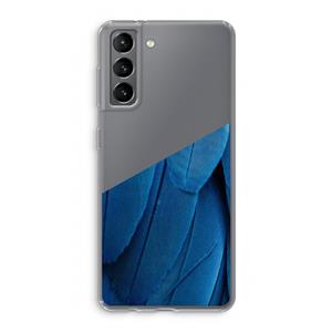 CaseCompany Pauw: Samsung Galaxy S21 Transparant Hoesje