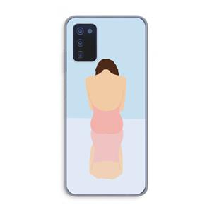 CaseCompany Mirror: Samsung Galaxy A03s Transparant Hoesje