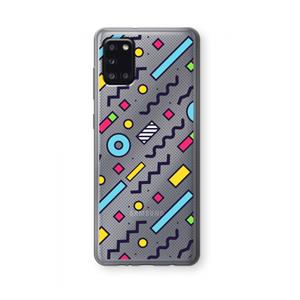 CaseCompany 8-bit N°8: Samsung Galaxy A31 Transparant Hoesje