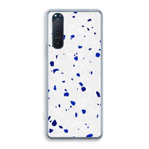 CaseCompany Terrazzo N°5: Sony Xperia 5 II Transparant Hoesje